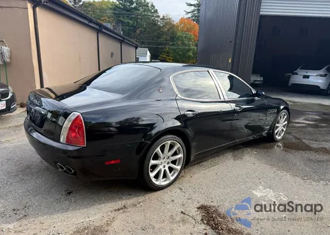 2005 Maserati Quattroporte M139 from USA, damaged, VIN ZAMCE39A450018466